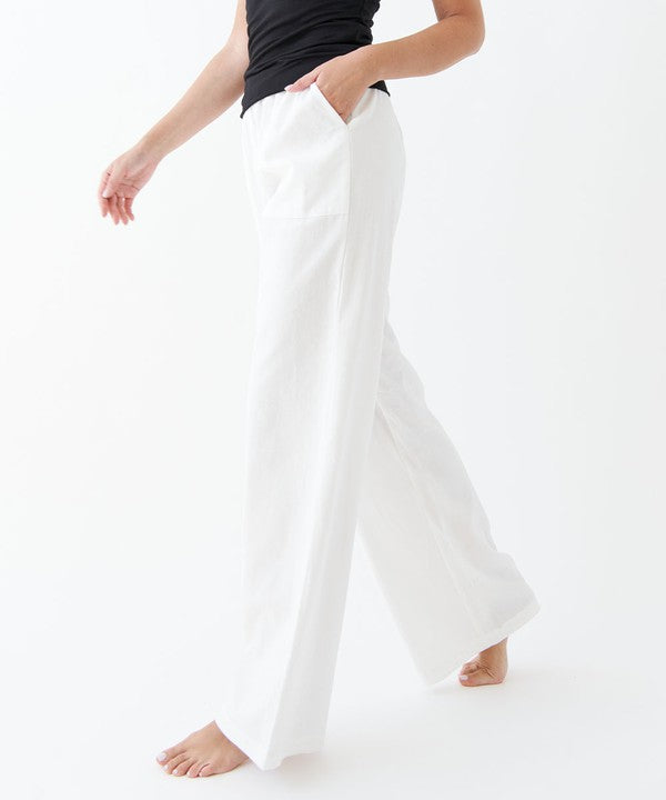 BAMBOO COTTON LINEN PANTS