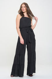 TIERED JUMPSUIT